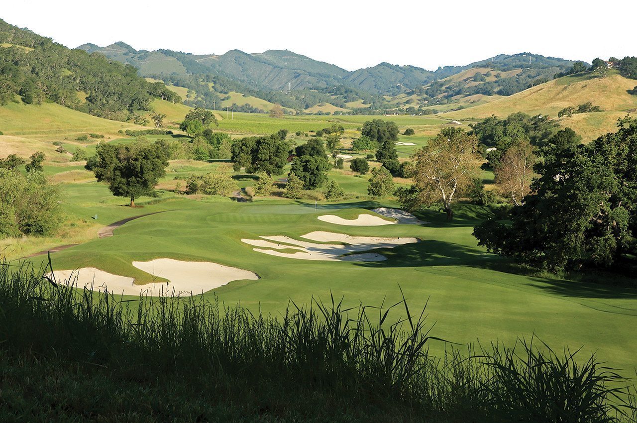2016 - A view of hole no. 17 at CordeValle in San Martin, Calif.