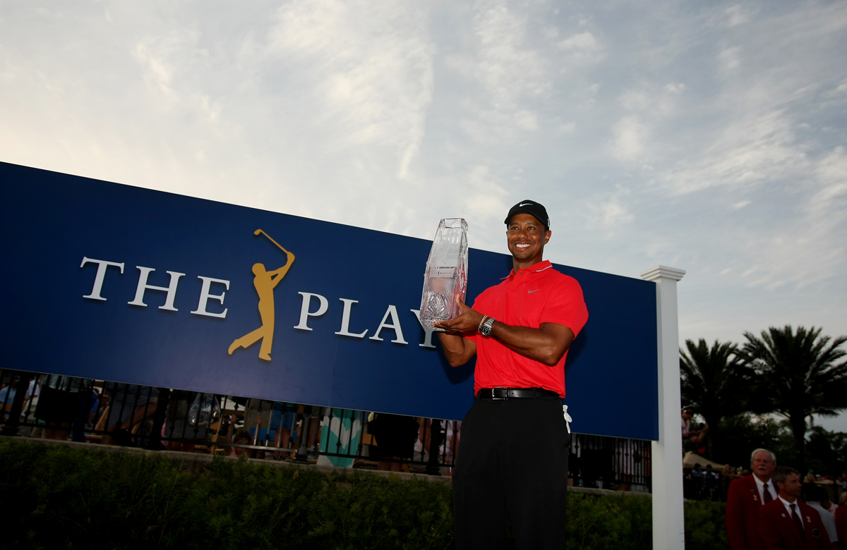 The Players Championship was one of five wins for Woods in 2013.