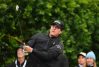 LA QUINTA, CA - JANUARY 19: Phil Mickelson plays his shot from the third tee during the first round of the CareerBuilder Challenge in Partnership with The Clinton Foundation at La Quinta Country Club on January 19, 2017 in La Quinta, California. (Photo by Harry How/Getty Images)