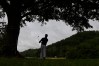 Jul 6, 2017; White Sulphur Springs, WV, USA; Alan Cooke on the 12th fairway during the first round of The Greenbrier Classic golf tournament at The Old White TPC. Mandatory Credit: Bob Donnan-USA TODAY Sports