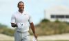 NASSAU, BAHAMAS - DECEMBER 01: Tiger Woods of the United States walks off of the 18th green after finishing the second round of the Hero World Challenge at Albany, Bahamas on December 1, 2017 in Nassau, Bahamas. (Photo by Mike Ehrmann/Getty Images)