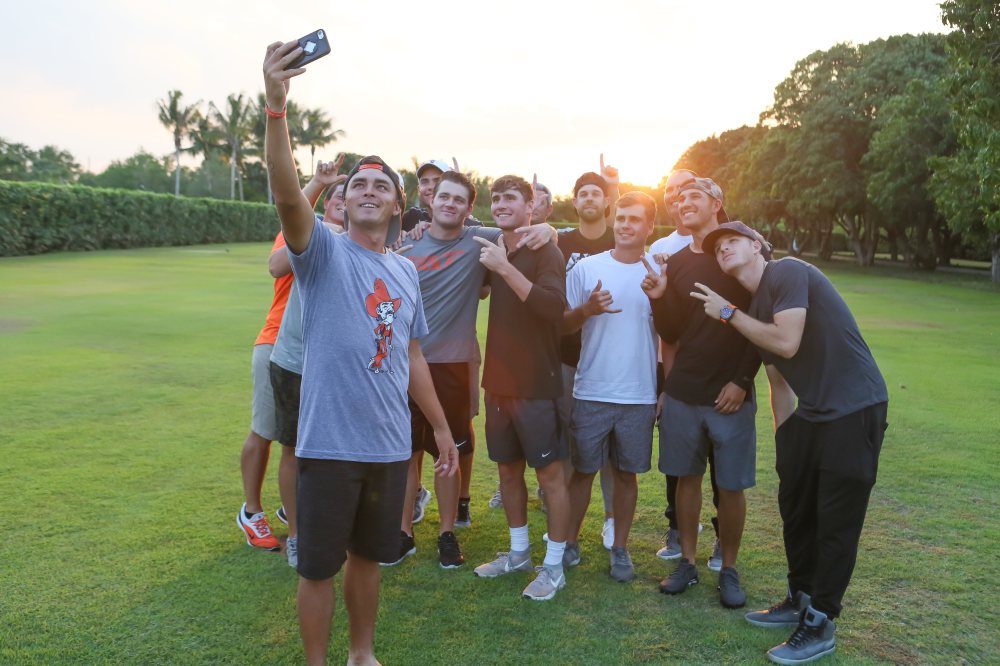 DRIVEN-- Season: 1-- Pictured: Rickie Fowler and Oklahoma State -- (Photo by: Jessica Danser/Golf Channel)