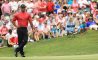 PONTE VEDRA BEACH, FL - MAY 13: Tiger Woods of the United States stands on the second green during the final round of THE PLAYERS Championship on the Stadium Course at TPC Sawgrass on May 13, 2018 in Ponte Vedra Beach, Florida. (Photo by Mike Ehrmann/Getty Images)