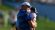 SCOTTSDALE, AZ - FEBRUARY 04: Gary Woodland holds his son, Jaxson, after winning the Waste Management Phoenix Open at TPC Scottsdale on February 4, 2018 in Scottsdale, Arizona. (Photo by Matt Sullivan/Getty Images)