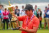 Viktor Hovland and Devon Bling in the 2018 U.S. Amateur Championship final. (Chris Keane/USGA)
