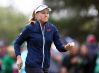 REGINA, CANADA - AUGUST 25: Brooke Henderson of Canada reacts after sinking a putt on the 5th green during the third round of the CP Womens Open at the Wascana Country Club on August 25, 2018 in Regina, Canada. (Photo by Vaughn Ridley/Getty Images)