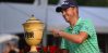 Aug 5, 2018; Akron, OH, USA; Justin Thomas poses for photos after winning the WGC - Bridgestone Invitational golf tournament at Firestone Country Club - South Course. Mandatory Credit: Aaron Doster-USA TODAY Sports