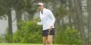 Yealimi Noh reacts to her parr putt on the 16th hole during the semifinal round at the 2018 U.S. Girls' Junior at Poppy Hills Golf Course in Pebble Beach, Calif. on Saturday, July 21, 2018. (Copyright USGA/JD Cuban)