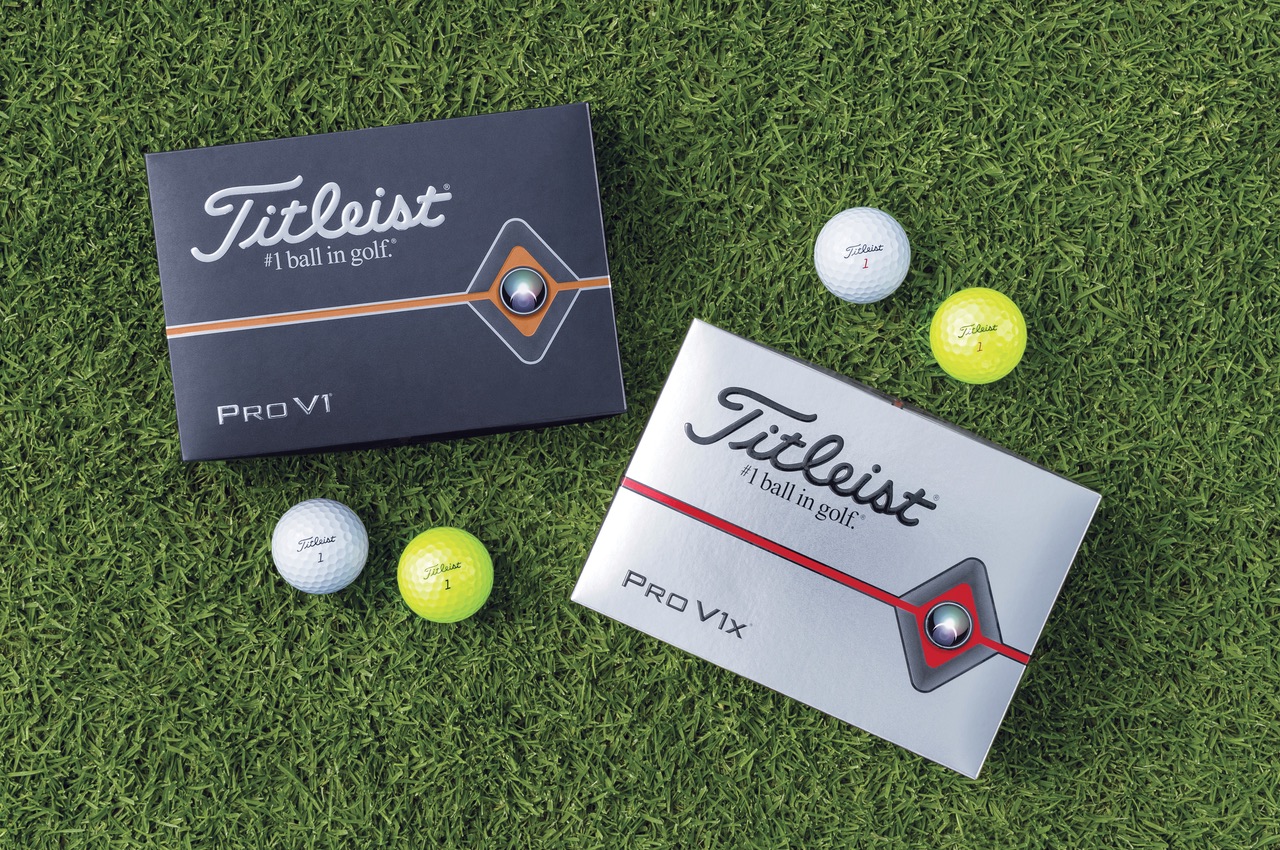 Titleist Pro V1 and Pro V1x