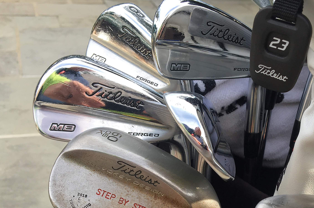 Webb Simpson's Titleist irons