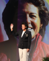 Nancy Lopez and her father Domingo