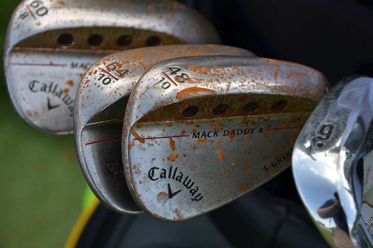 Si Woo Kim's Callaway wedges