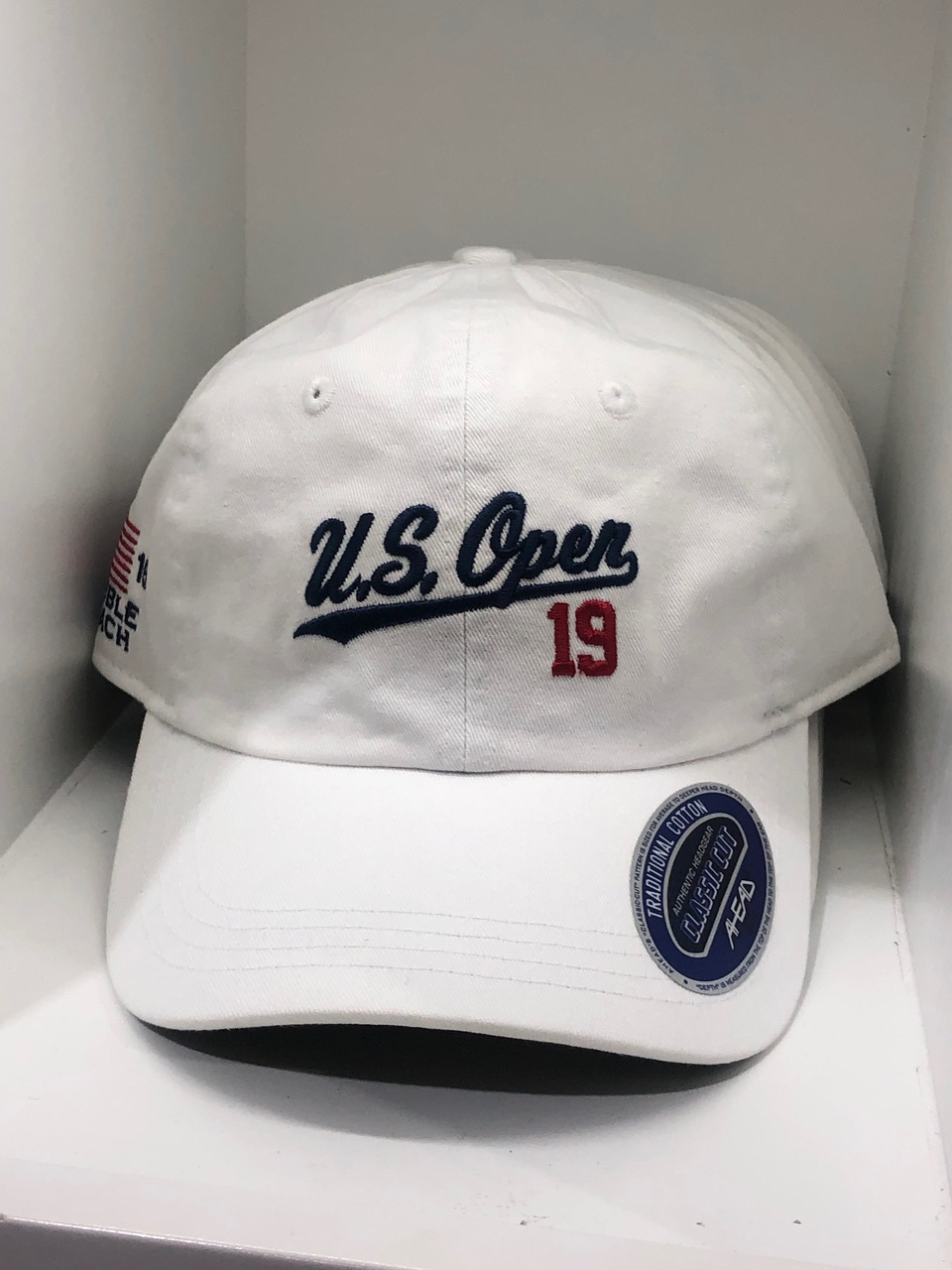 Ahead offers something for every tastebud imaginable, but “The Rockdale” stands out as a classy hat for golf or a baseball game. In the case of the white with blue script and red numeral version, a Dodger game. ($29)