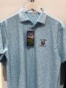 Peter Millar’s fish print fits the Pebble Beach vibe nicely and has been moving briskly already thanks to showing some originality and local flavor. ($110