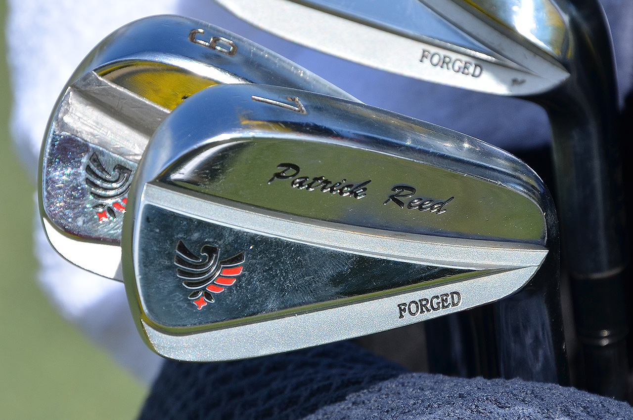 Patrick Reed's Grindworks irons