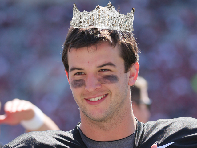 "AJ McCarron because he's pretty." (USA TODAY Sports)