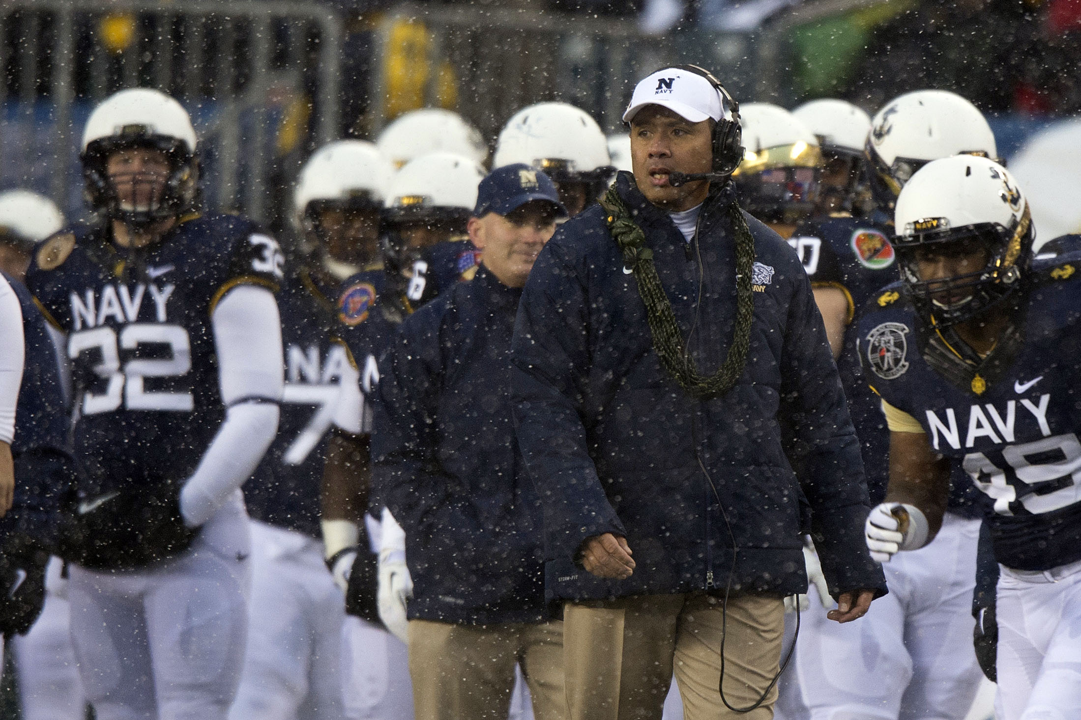 Niumatalolo in 2013. Tommy Gilligan/USA TODAY Sports