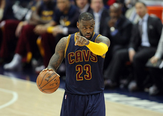 At 6-8, James has the attributes of a point guard. (USA TODAY Sports)
