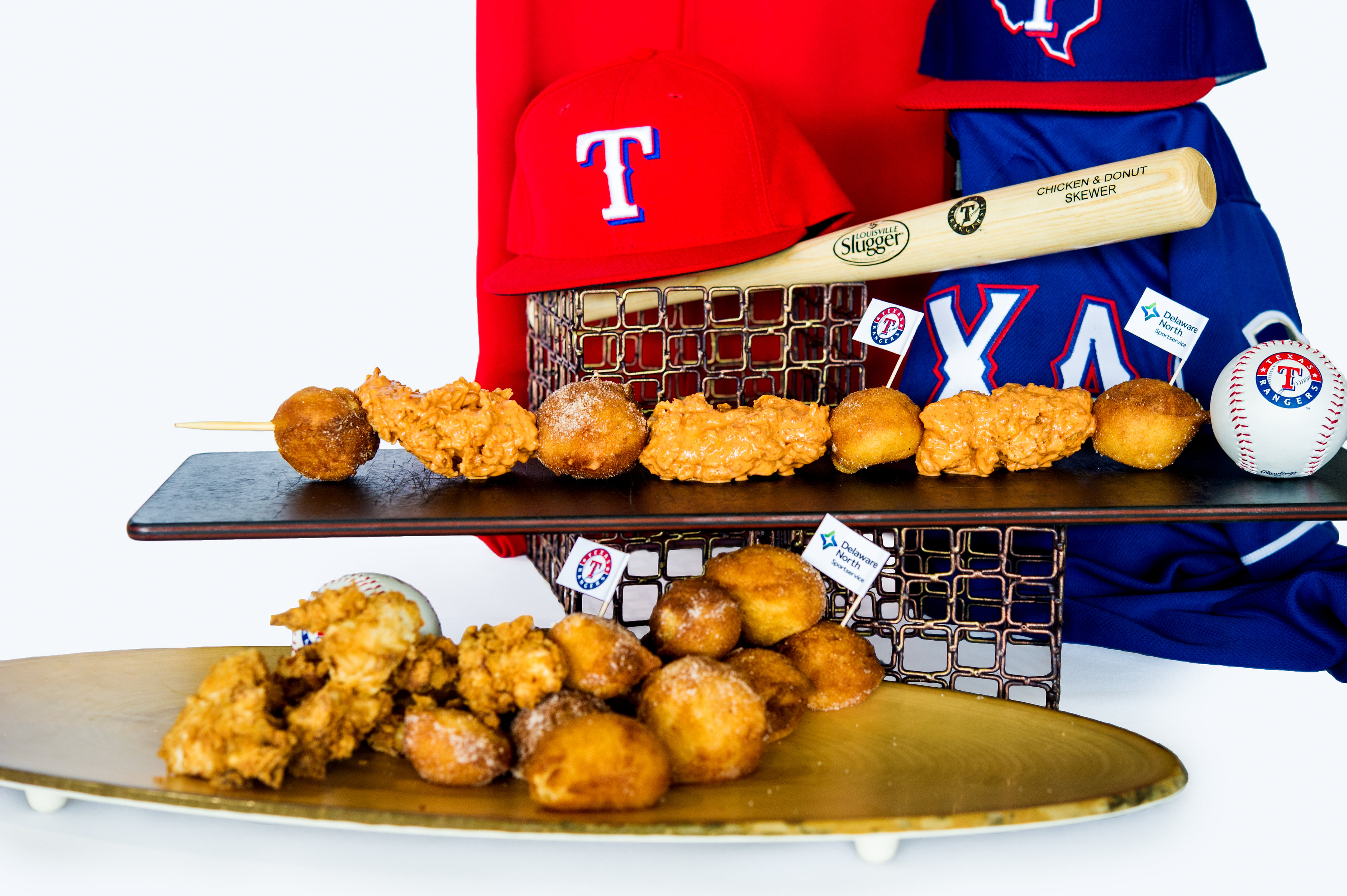 Chicken and Donut Skewer (PHOTO: Delaware North)
