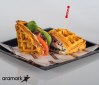 Sweet Potato Waffle Chicken Sandwich (PHOTO: Aramark)