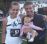 Julia, left, with her husband and former Olympic track star Alan Webb, right and daughter Joanie, middle. 