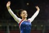 RIO DE JANEIRO, BRAZIL - AUGUST 17: Laurie Hernandez of the United States performs during the Gymnastics Rio Gala on Day 12 of the 2016 Rio Olympic Games on August 17, 2016 in Rio de Janeiro, Brazil. (Photo by Clive Brunskill/Getty Images) ORG XMIT: 662084045 ORIG FILE ID: 591564392