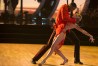 DANCING WITH THE STARS - "Episode 2306" - The nine remaining celebrities ready themselves for one of the hottest nights in the ballroom - Latin Night - with each celebrity performing either a rumba, salsa, samba, paso doblé, cha cha or Argentine tango, on "Dancing with the Stars," live, MONDAY, OCTOBER 17 (8:00-10:01 p.m. EDT), on the ABC Television Network. (ABC/Eric McCandless) CALVIN JOHNSON JR., LINDSAY ARNOLD
